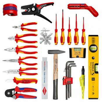 MOCHILA KNIPEX COM FERRAMENTAS ELECTRICISTA 